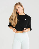 Power Crop Top | Black WOMEN'S BEST